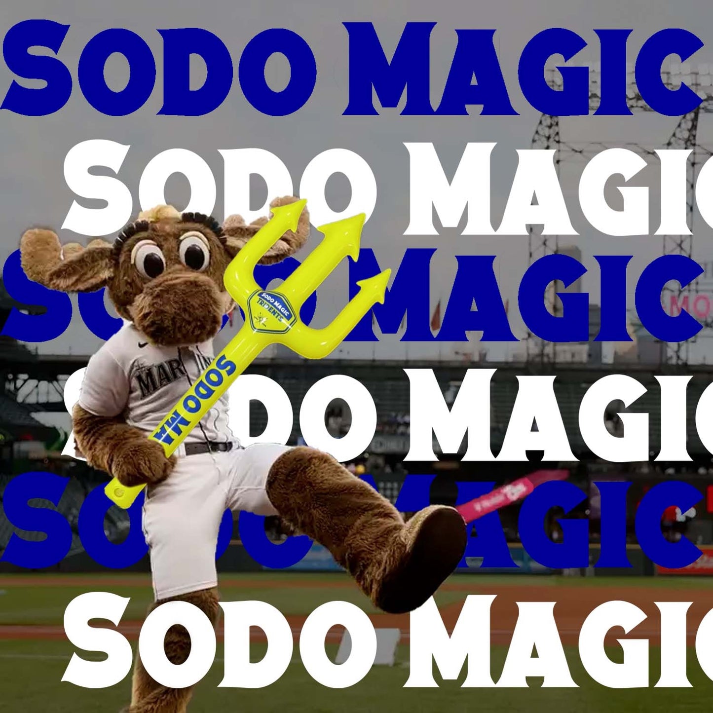 Inflatable "Sodo Magic" Trident